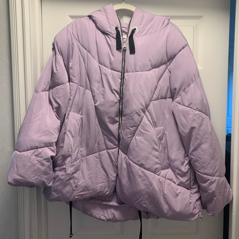 Free People oversized puffer coat